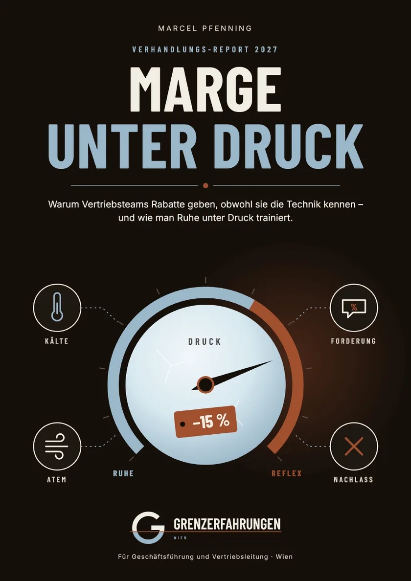 Cover Verhandlungs-Report 2027: Marge unter Druck